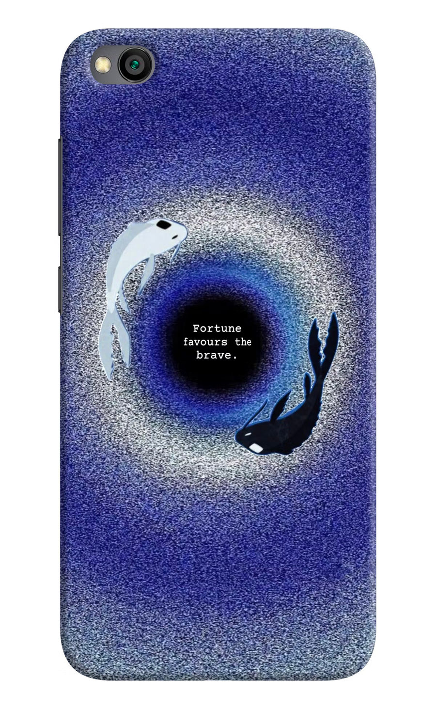 Dark Koi Redmi Go Back Cover, Hard case