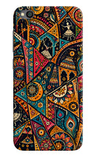 Folk Print Redmi Go Back Cover