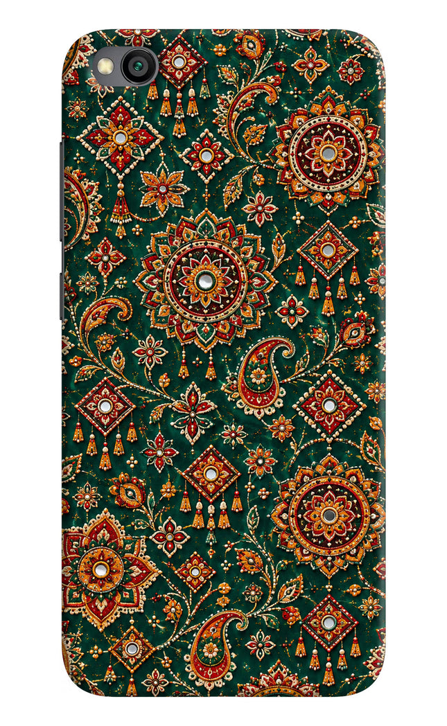 Green Pataka Redmi Go Hard Case Back Cover by Casekaro
