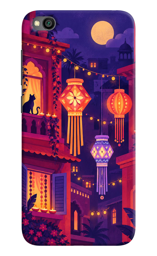 Lantern Lane Redmi Go Hard Case Back Cover by Casekaro