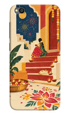Diwali Rangoli Redmi Go Hard Case Back Cover by Casekaro