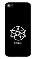 Atheist Symbol Redmi Go Hard Case Back Cover by Casekaro