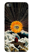Cosmic Flower Redmi Go Hard Case Back Cover by Casekaro