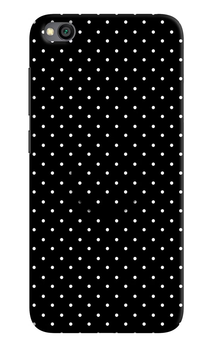 White Dots Redmi Go Pop Case, Hard case