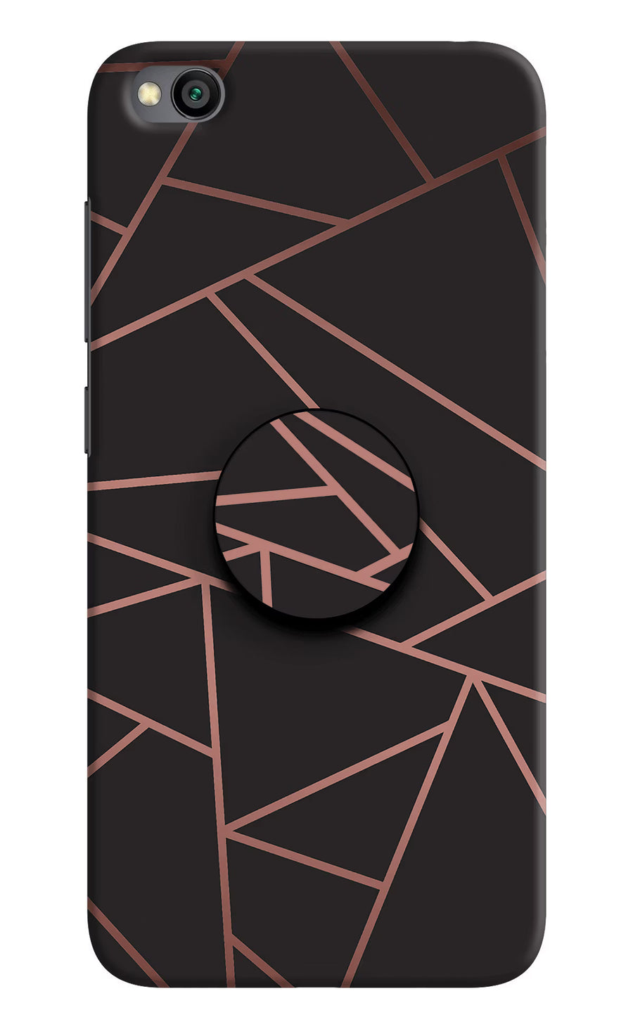 Geometric Pattern Redmi Go Pop Case, Hard case