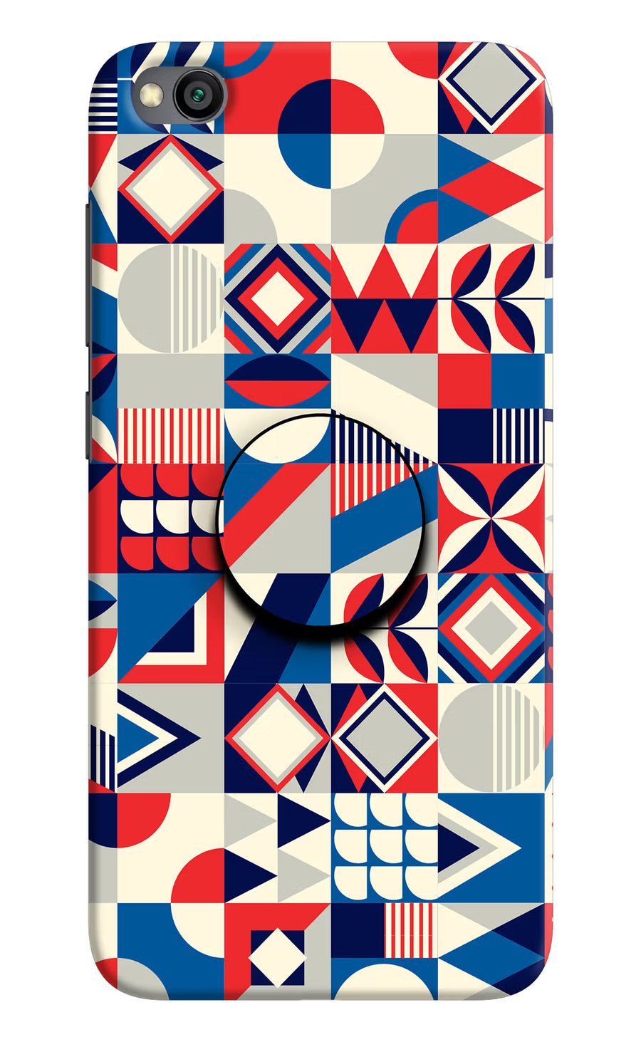 Colorful Pattern Redmi Go Pop Case, Hard case