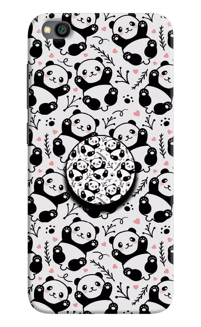Cute Panda Redmi Go Pop Case by Casekaro