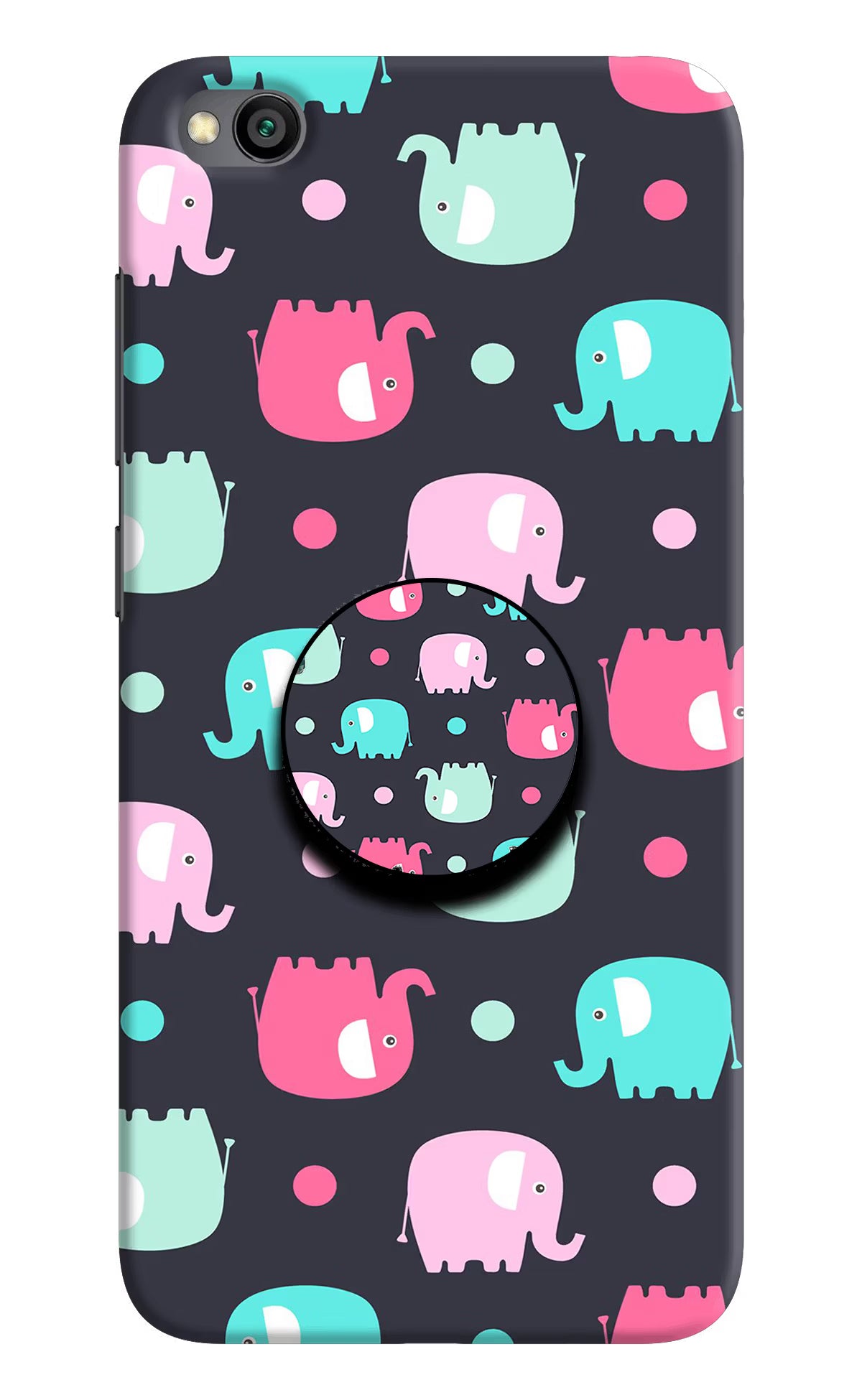 Baby Elephants Redmi Go Pop Case by Casekaro