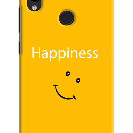 Happiness With Smiley Redmi Note 7S Hard Case Back Cover by Casekaro