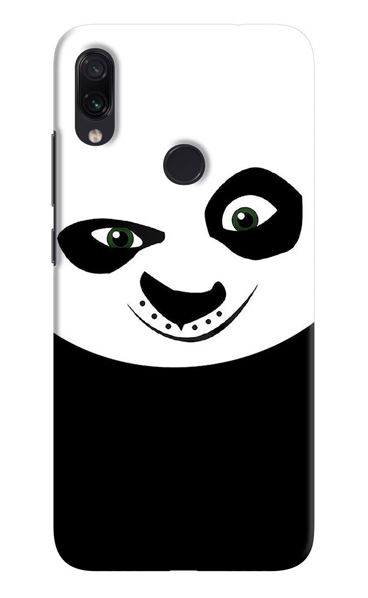 Panda Redmi Note 7S Hard Case Back Cover by Casekaro