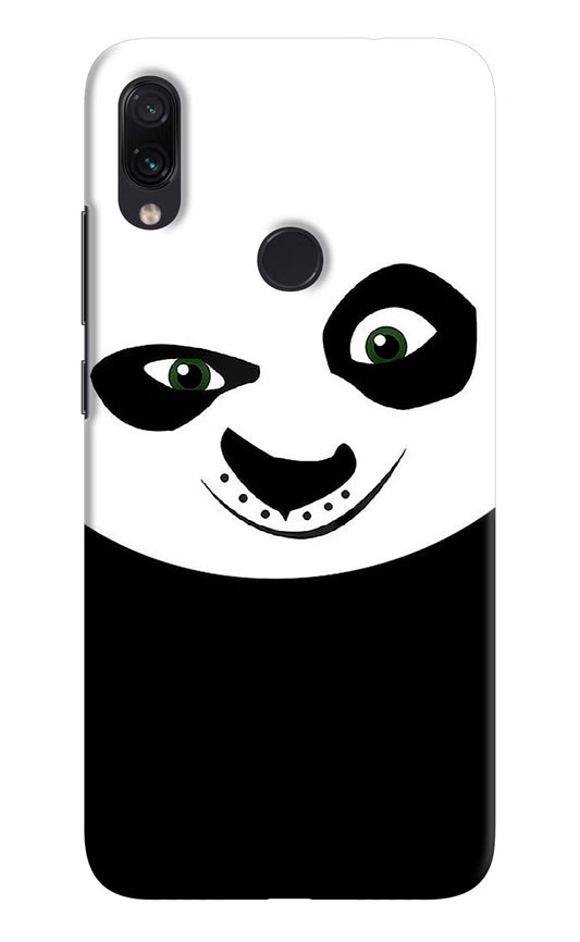 Panda Redmi Note 7S Hard Case Back Cover by Casekaro