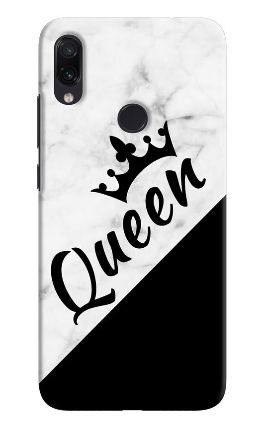 Queen Redmi Note 7S Hard Case Back Cover by Casekaro