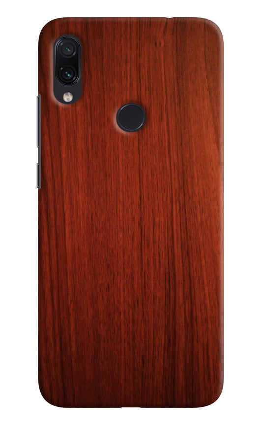 Wooden Plain Pattern Redmi Note 7S Hard Case Back Cover by Casekaro