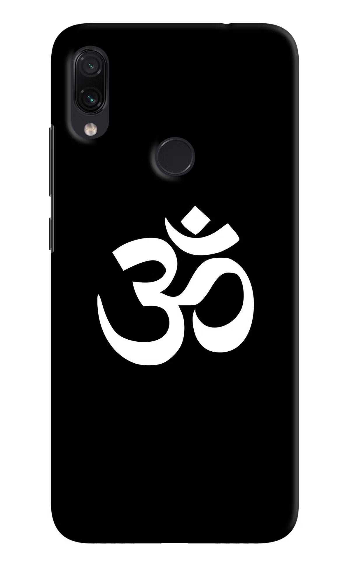 Om Redmi Note 7S Hard Case Back Cover by Casekaro