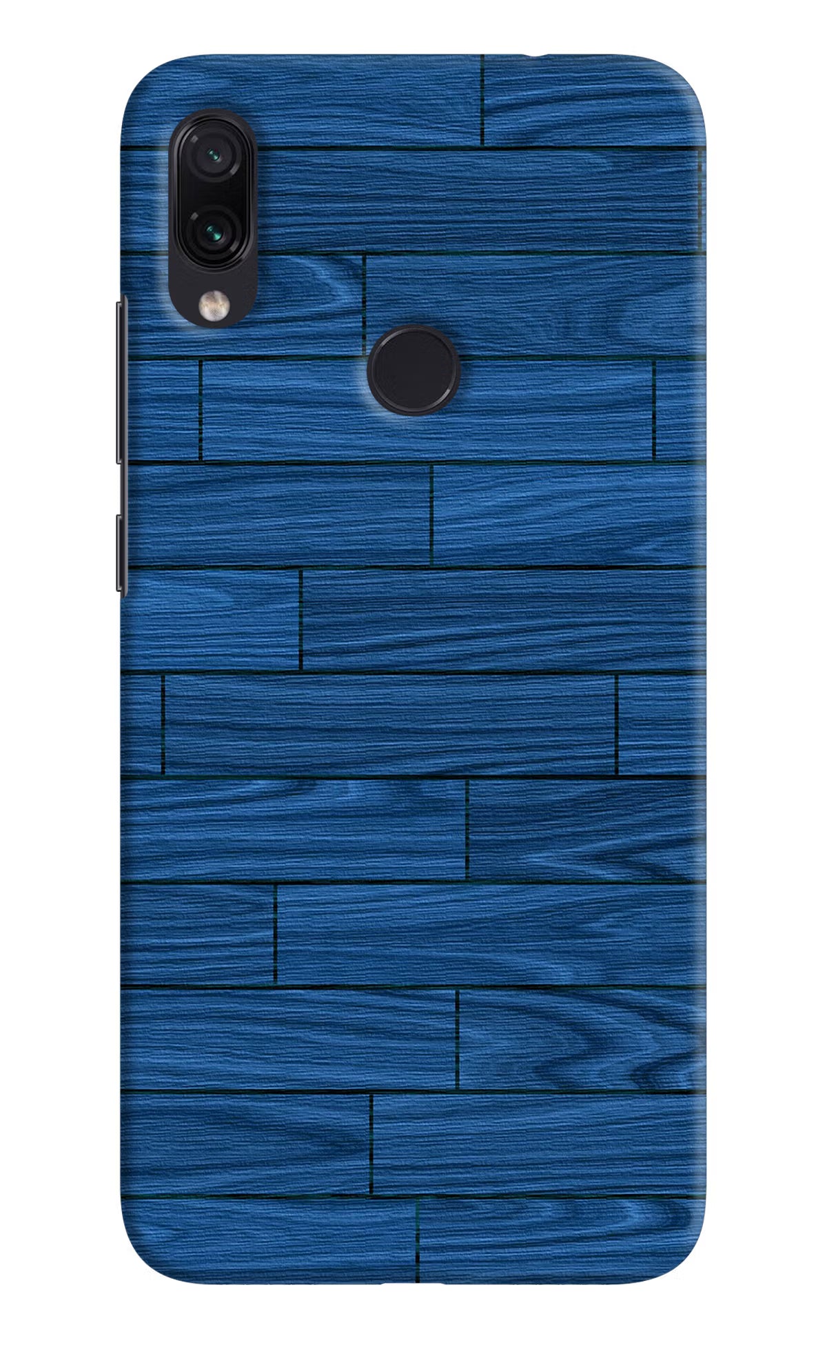 Wooden Texture Redmi Note 7S Hard Case Back Cover by Casekaro