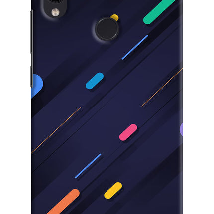 Abstract Design Redmi Note 7S Hard Case Back Cover by Casekaro