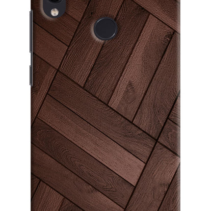 Wooden Texture Design Redmi Note 7S Hard Case Back Cover by Casekaro