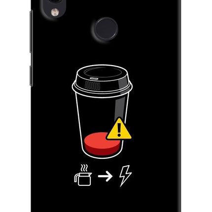 Coffee Redmi Note 7S Hard Case Back Cover by Casekaro