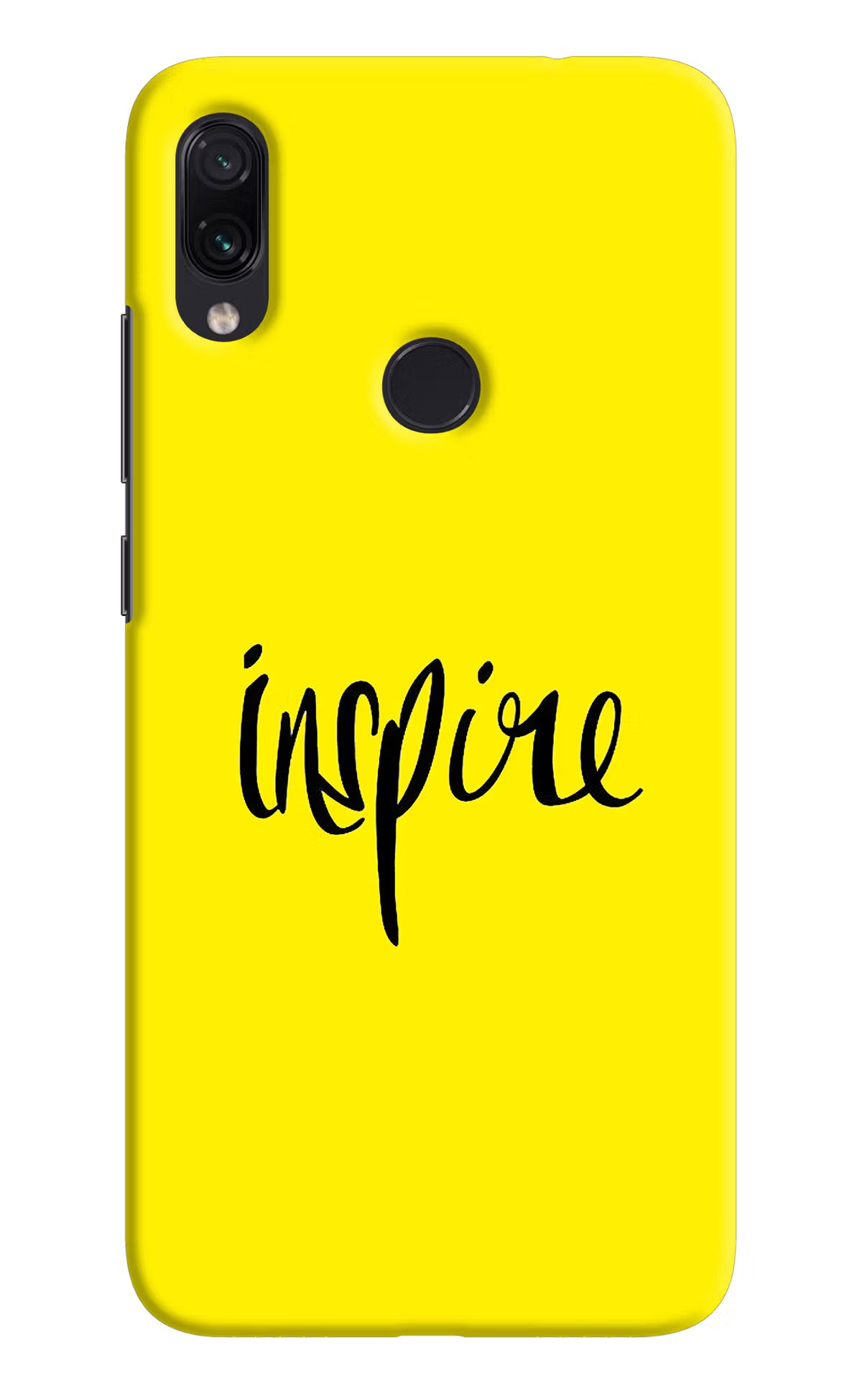 Inspire Redmi Note 7S Hard Case Back Cover by Casekaro