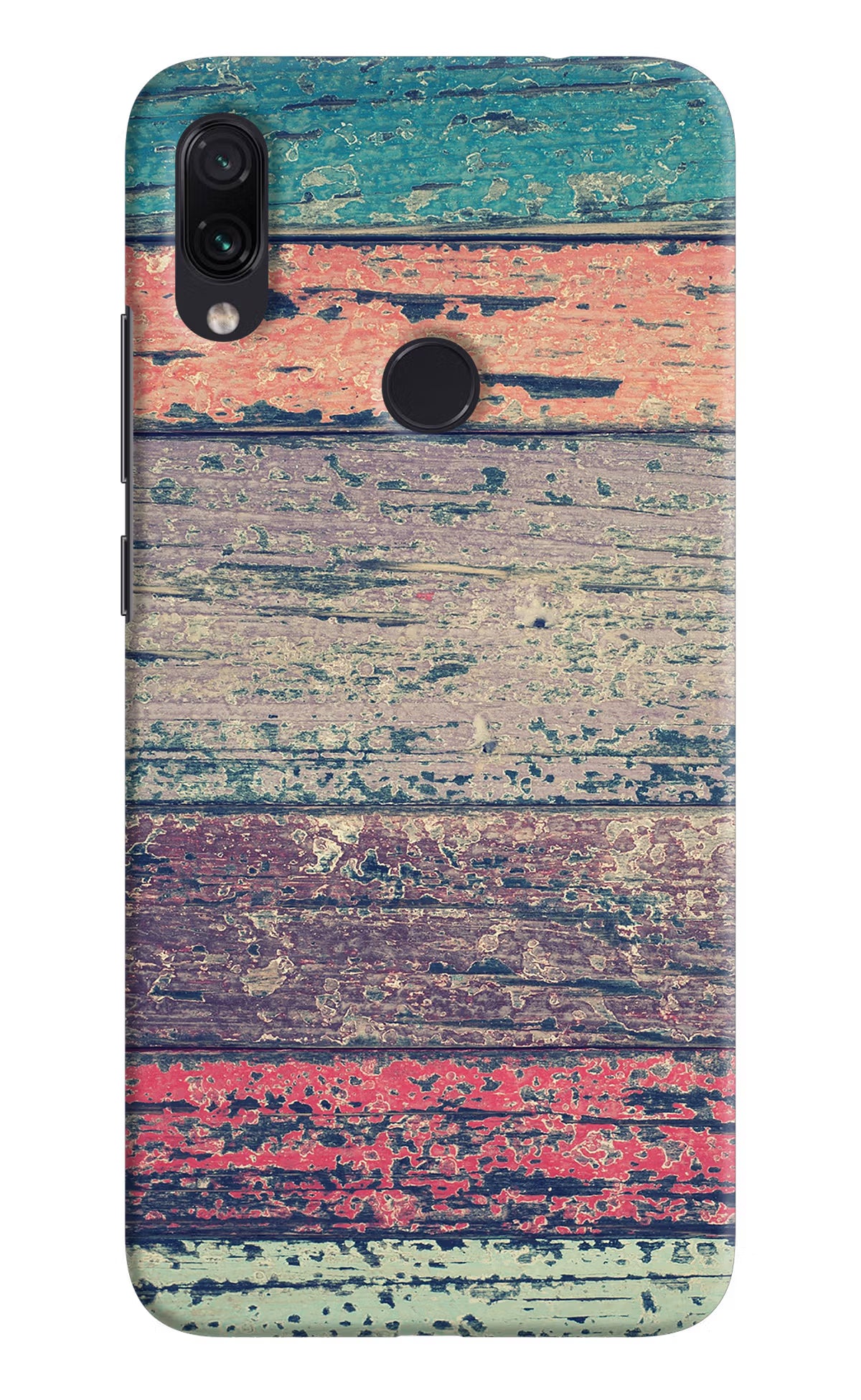 Colourful Wall Redmi Note 7S Hard Case Back Cover by Casekaro