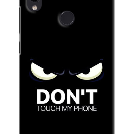 Don'T Touch My Phone Redmi Note 7S Hard Case Back Cover by Casekaro