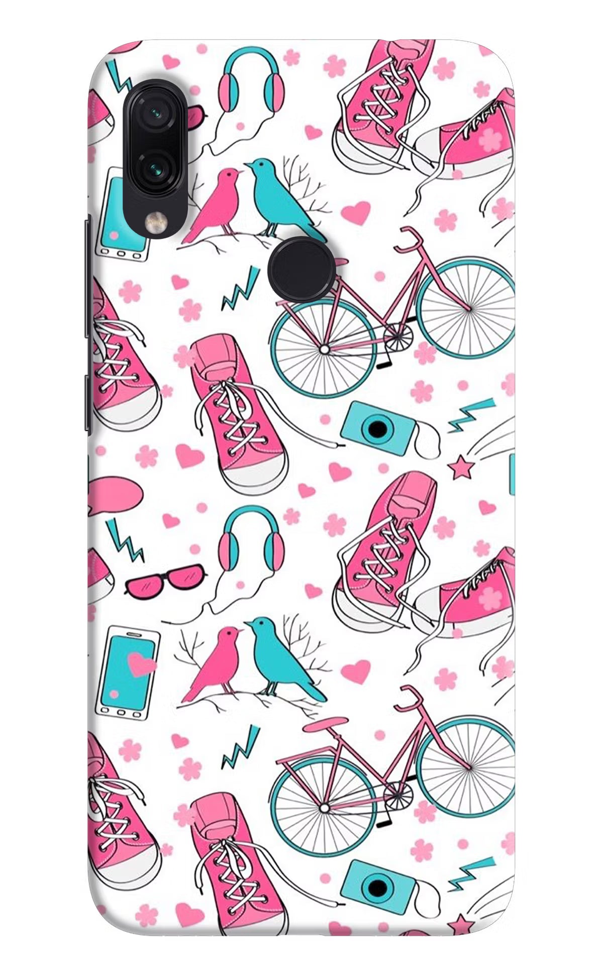 Artwork Redmi Note 7S Hard Case Back Cover by Casekaro