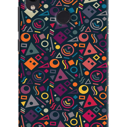 Geometric Abstract Redmi Note 7S Hard Case Back Cover by Casekaro