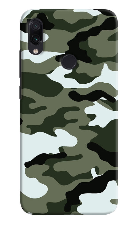 Camouflage Redmi Note 7S Back Cover