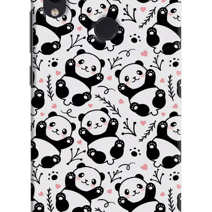 Cute Panda Redmi Note 7S Hard Case Back Cover by Casekaro