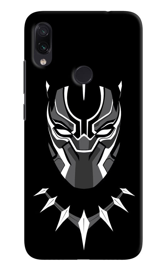 Black Panther Redmi Note 7S Hard Case Back Cover by Casekaro