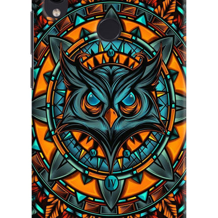 Angry Owl Art Redmi Note 7S Hard Case Back Cover by Casekaro