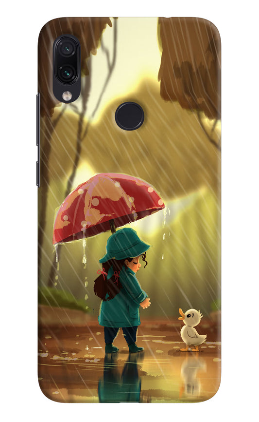 Rainy Day Redmi Note 7S Hard Case Back Cover by Casekaro