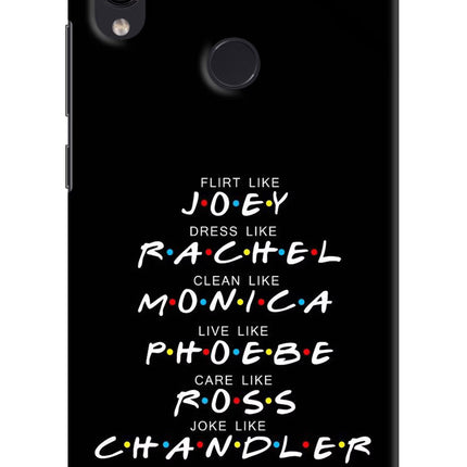 FRIENDS Character Redmi Note 7S Hard Case Back Cover by Casekaro