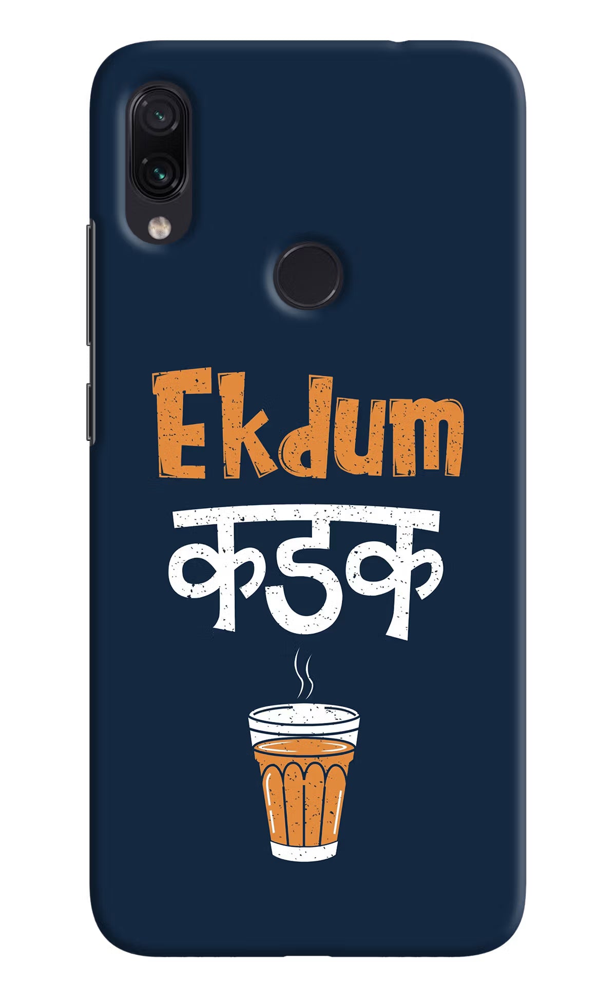 Ekdum Kadak Chai Redmi Note 7S Hard Case Back Cover by Casekaro