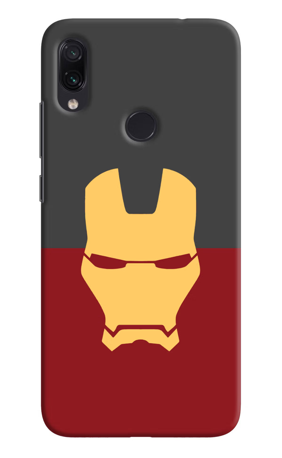 Ironman Redmi Note 7S Back Cover, Hard case