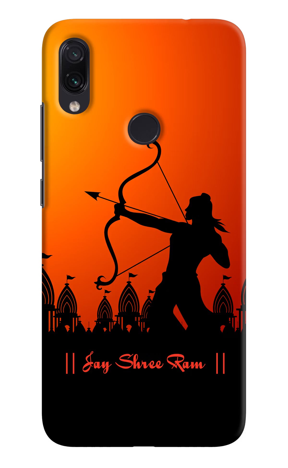 Lord Ram - 4 Redmi Note 7S Hard Case Back Cover by Casekaro