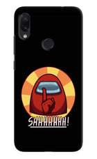 Among Us Shhh! Redmi Note 7S Hard Case Back Cover by Casekaro