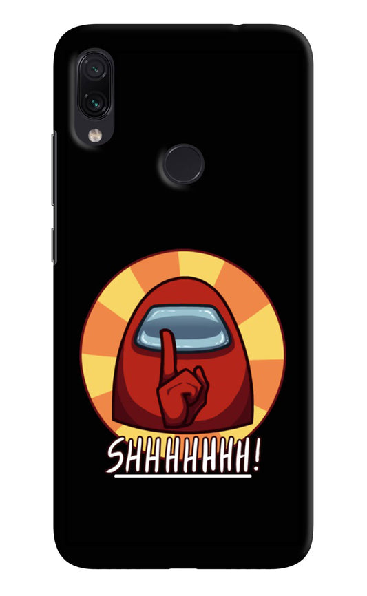 Among Us Shhh! Redmi Note 7S Hard Case Back Cover by Casekaro
