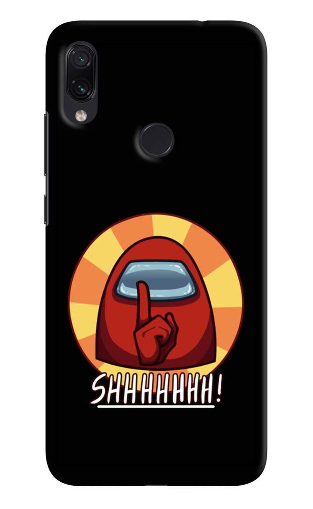 Among Us Shhh! Redmi Note 7S Hard Case Back Cover by Casekaro
