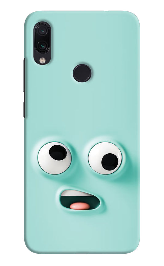 Funny Cartoon Redmi Note 7S Hard Case Back Cover by Casekaro