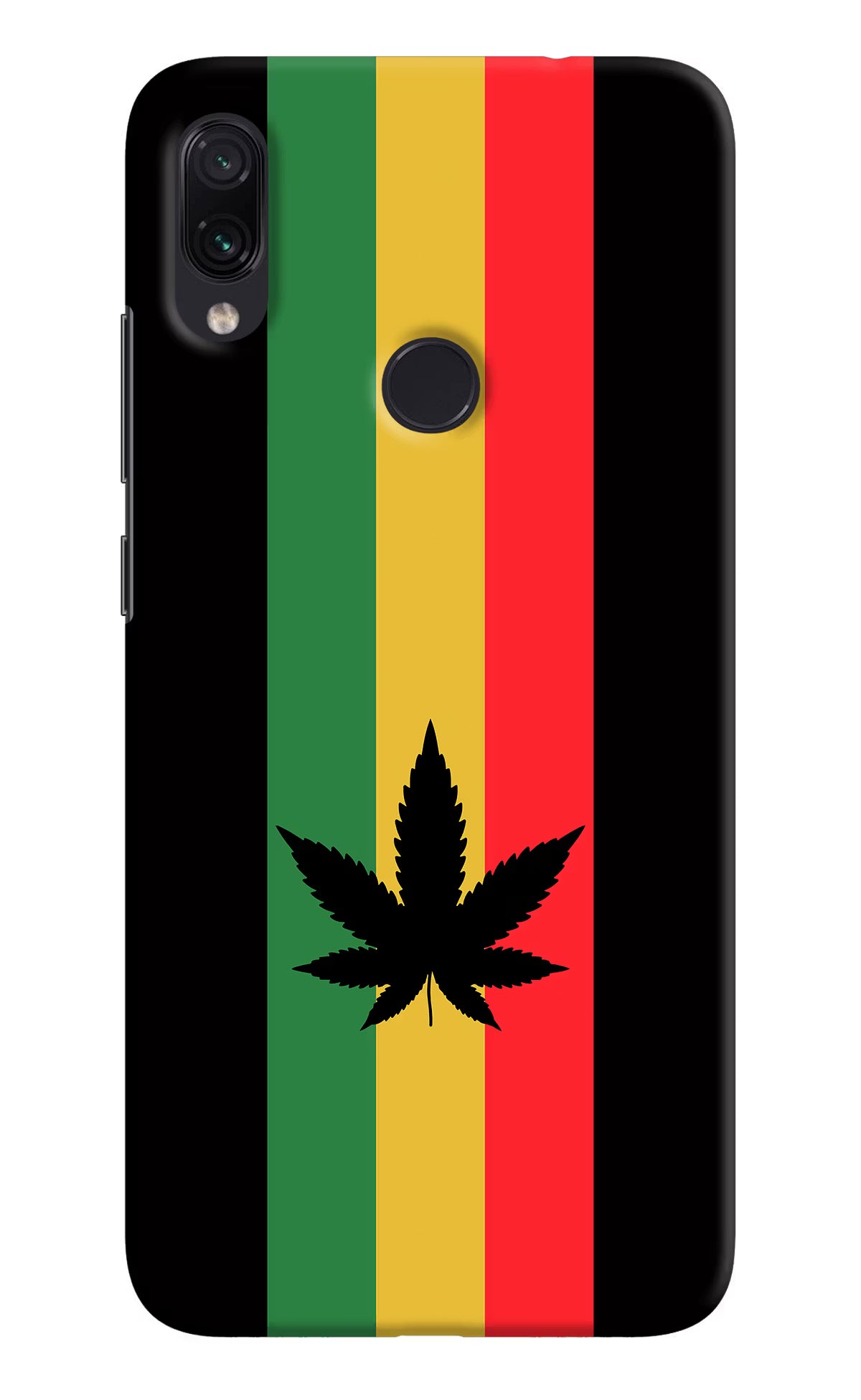 Weed Flag Redmi Note 7S Hard Case Back Cover by Casekaro