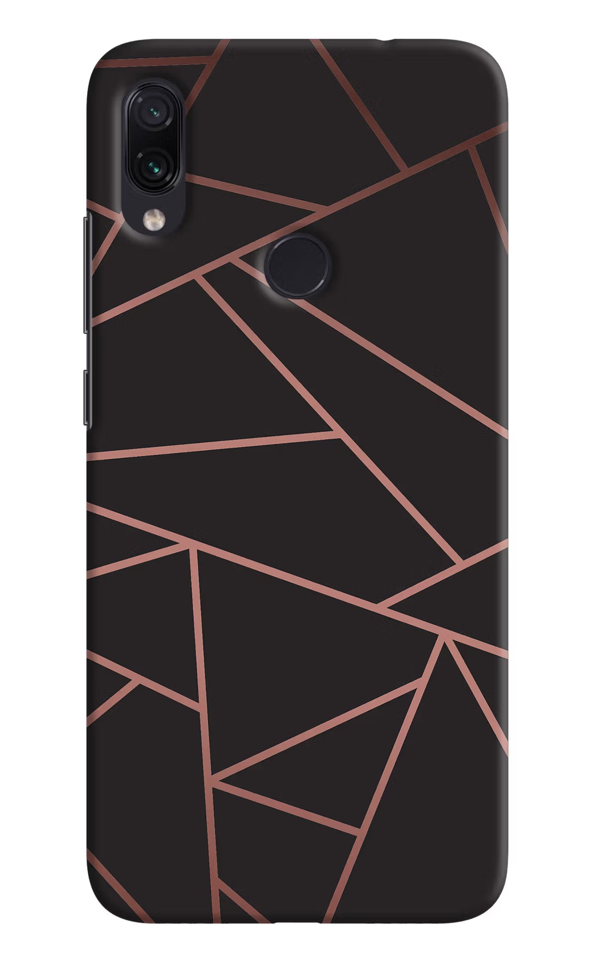 Geometric Pattern Redmi Note 7S Hard Case Back Cover by Casekaro