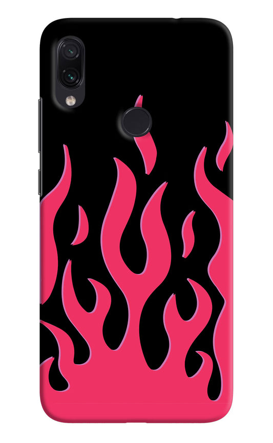 Fire Flames Redmi Note 7S Hard Case Back Cover by Casekaro