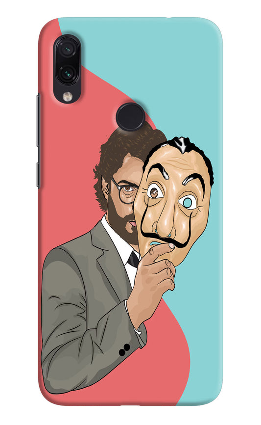Professor Redmi Note 7S Hard Case Back Cover by Casekaro
