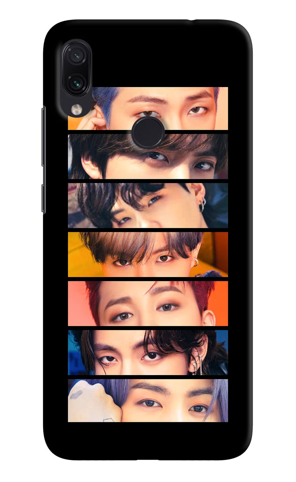 BTS Eyes Redmi Note 7S Hard Case Back Cover by Casekaro