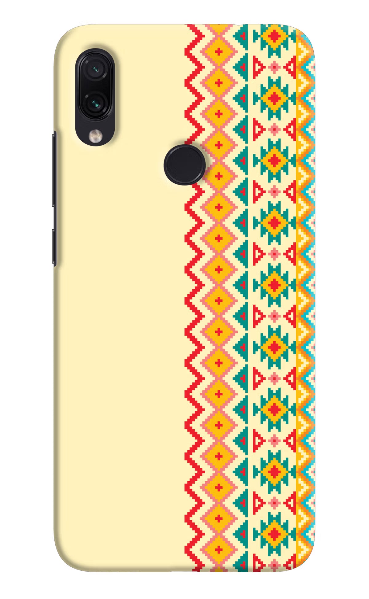 Ethnic Seamless Redmi Note 7S Hard Case Back Cover by Casekaro
