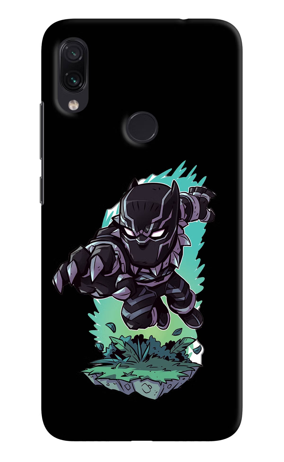 Black Panther Redmi Note 7S Hard Case Back Cover by Casekaro