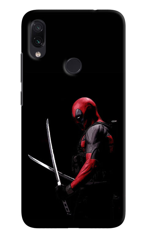 Deadpool Redmi Note 7S Back Cover