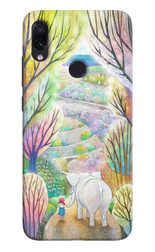 Nature Painting Redmi Note 7S Hard Case Back Cover by Casekaro