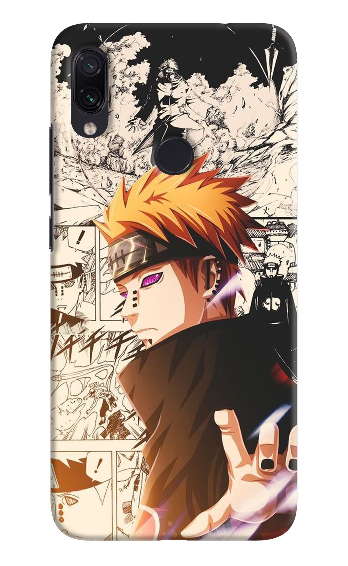 Pain Anime Redmi Note 7S Hard Case Back Cover by Casekaro